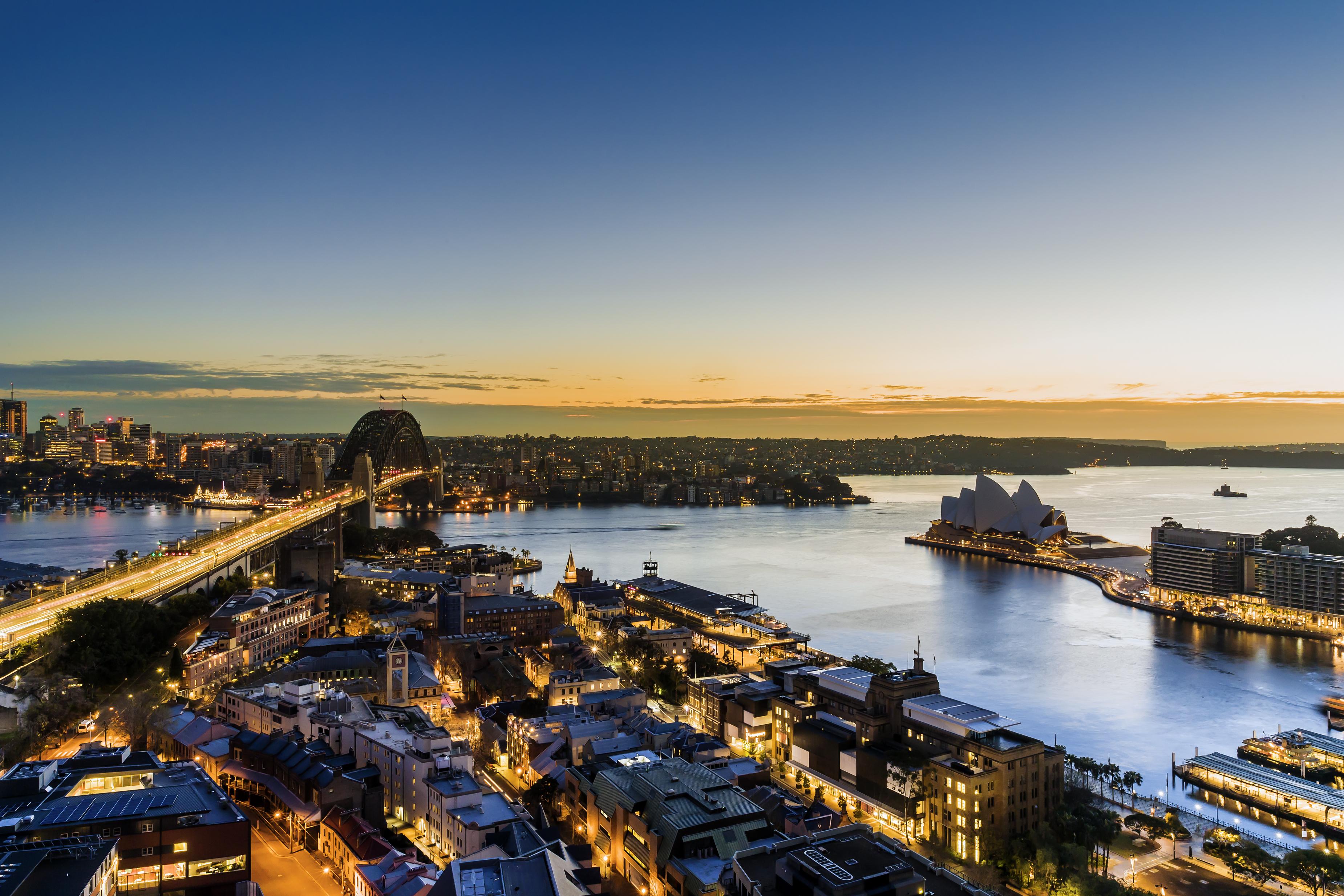 The Sebel Quay West Suites Sydney Zewnętrze zdjęcie View of the city from the Westin Hotel